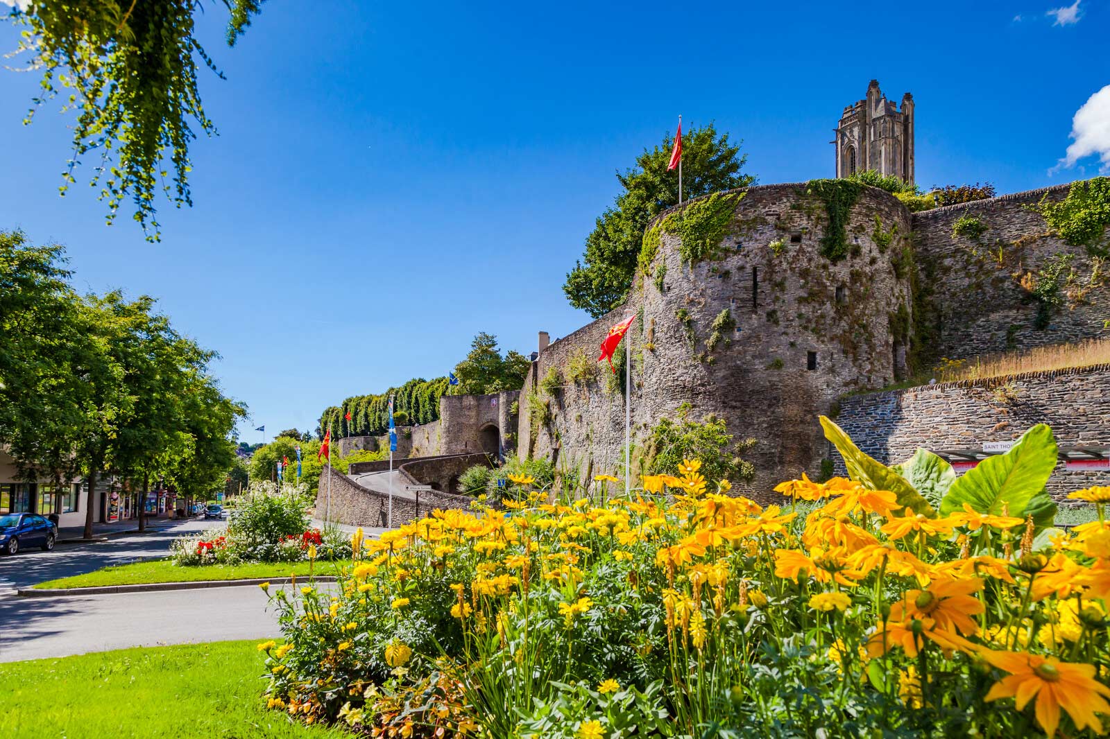 Rempart de la ville de saint lo